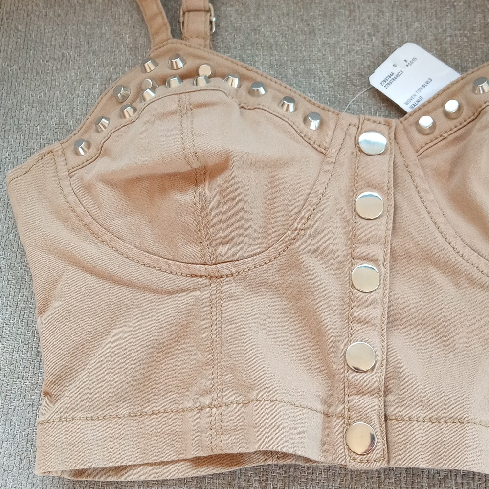 Studded Design Top - Picture 2 of 11
